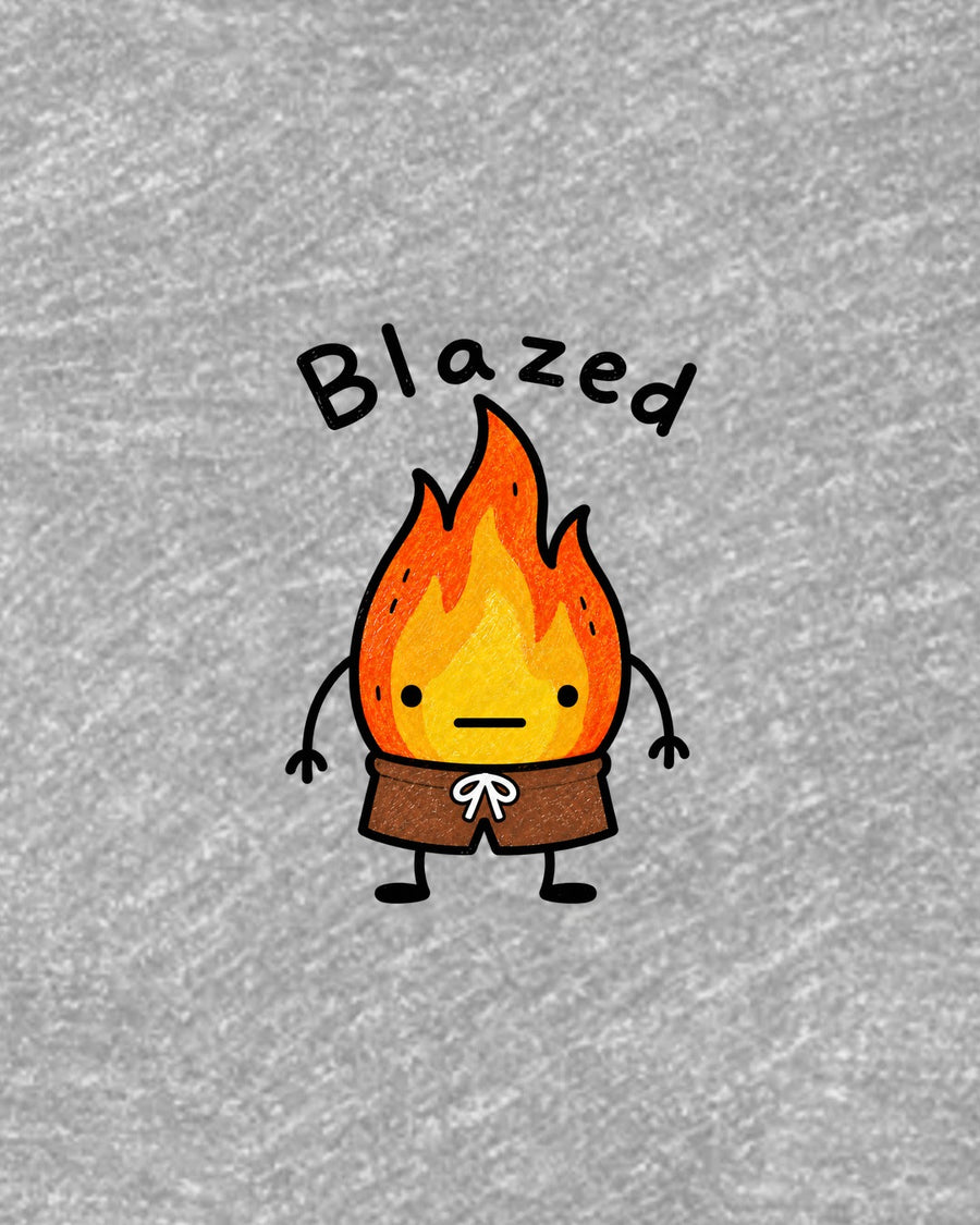 Blazed close-up