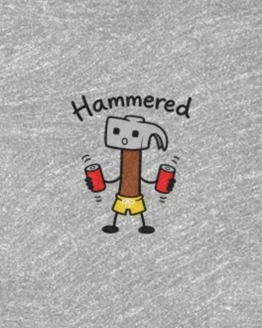 Hammered close-up