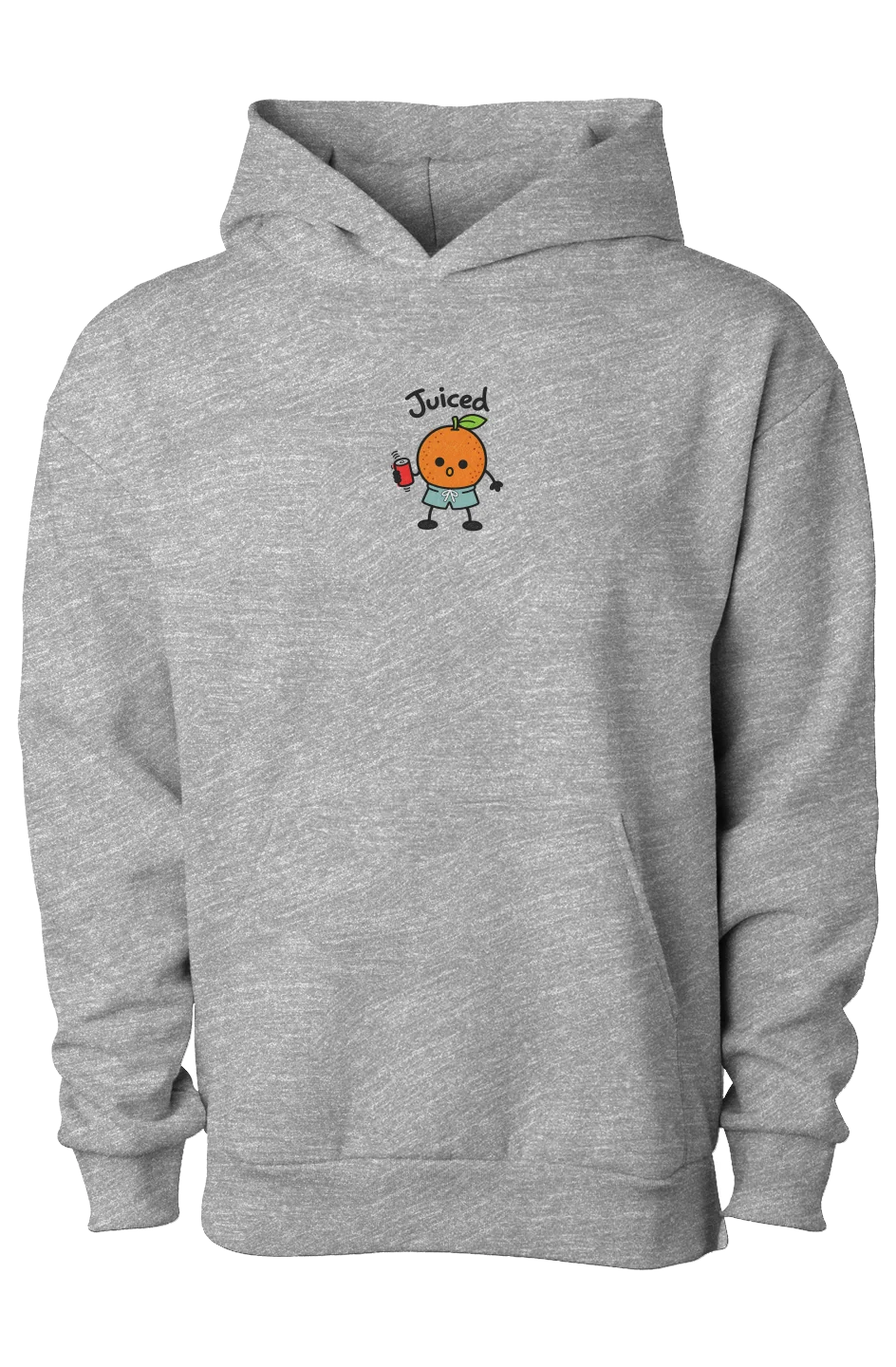 Juiced derp hoodie, grey heather