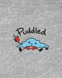 Puddled close-up