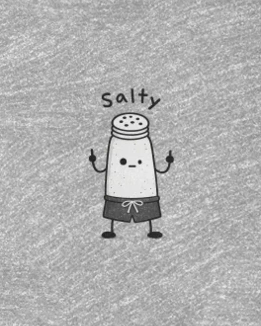 Salty close-up