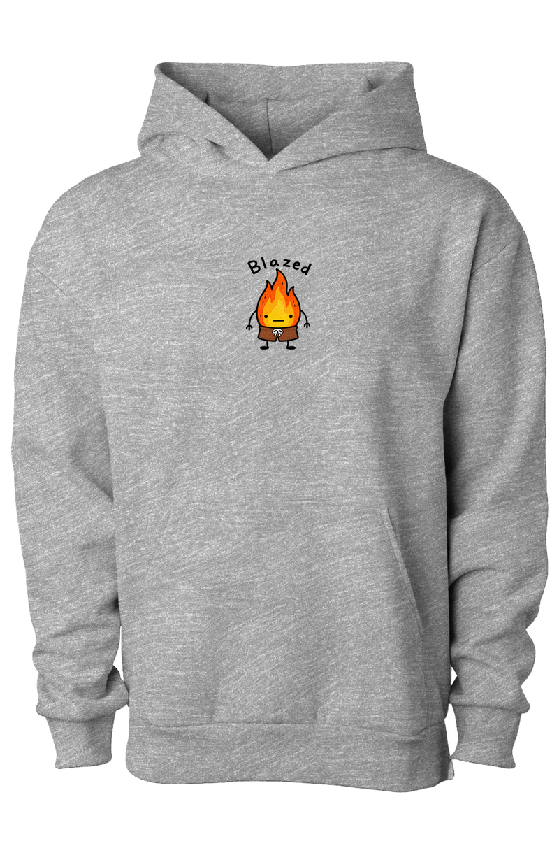 Blazed derp hoodie, grey heather