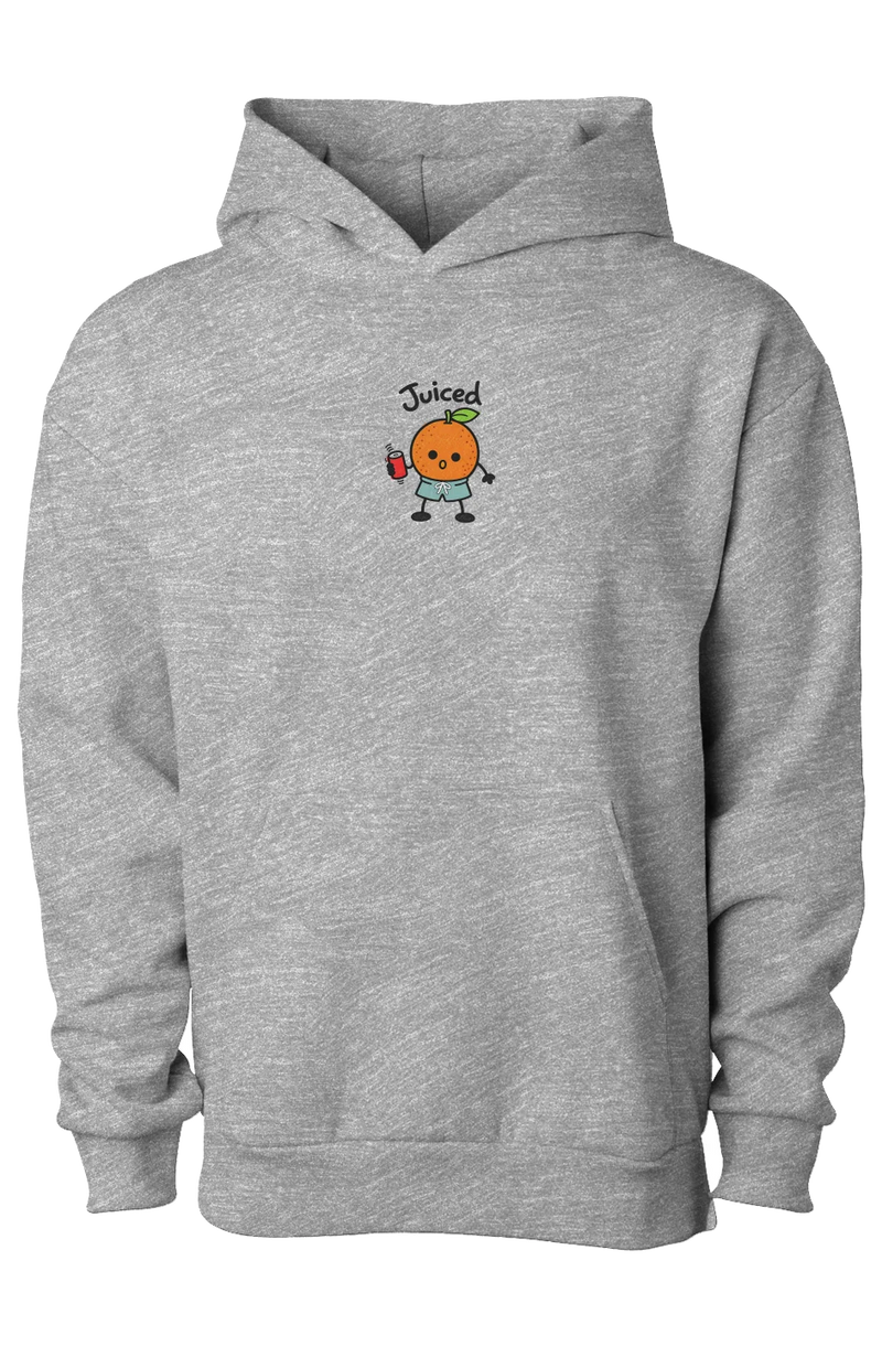 Juiced derp hoodie, grey heather