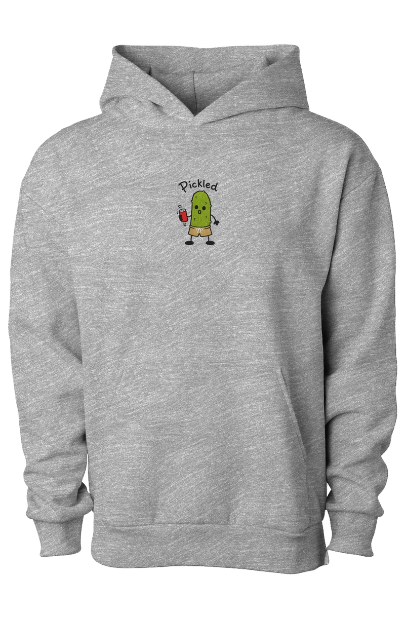 Pickled derp hoodie, grey heather