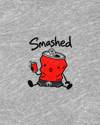 Smashed close-up