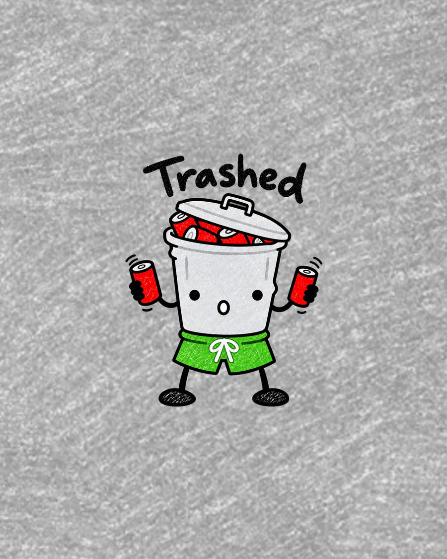 Trashed close-up