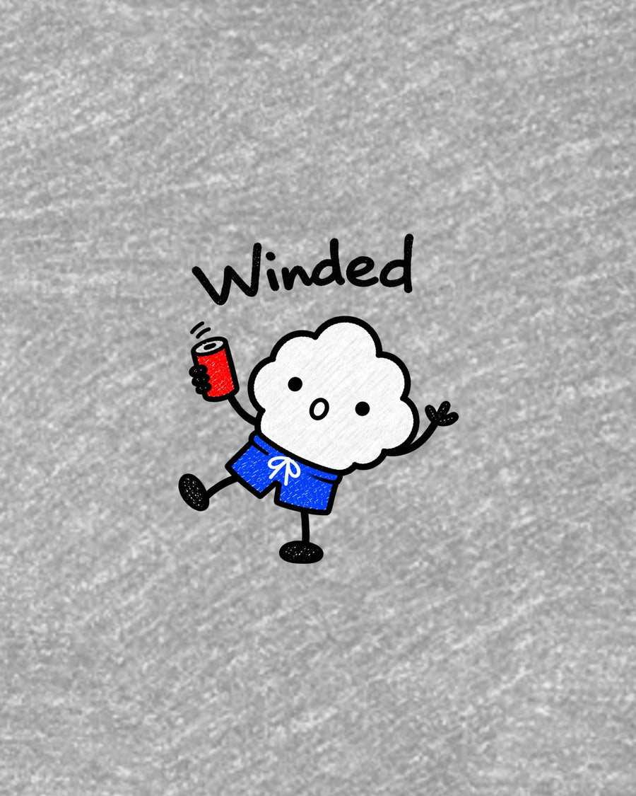 Winded close-up