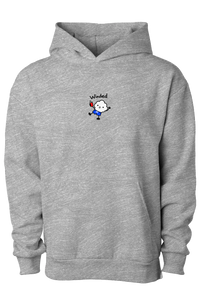 Winded derp hoodie, grey heather